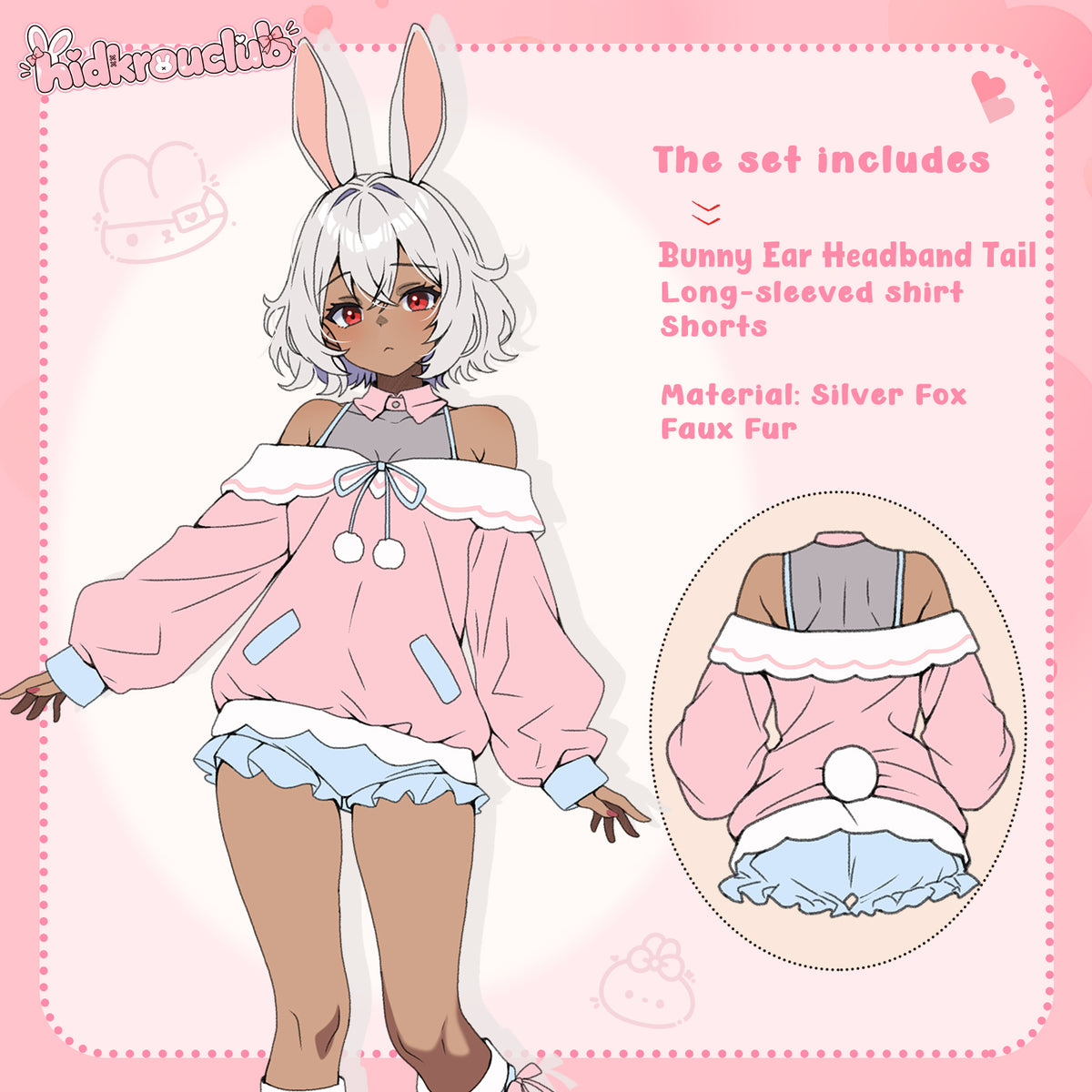 Pre-Sale Pink Bunny Set  HD01