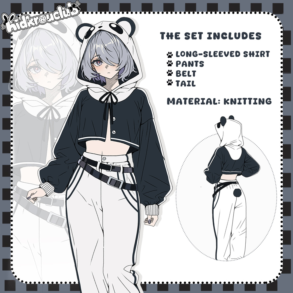 Pre-Sale Panda  Set  HD013