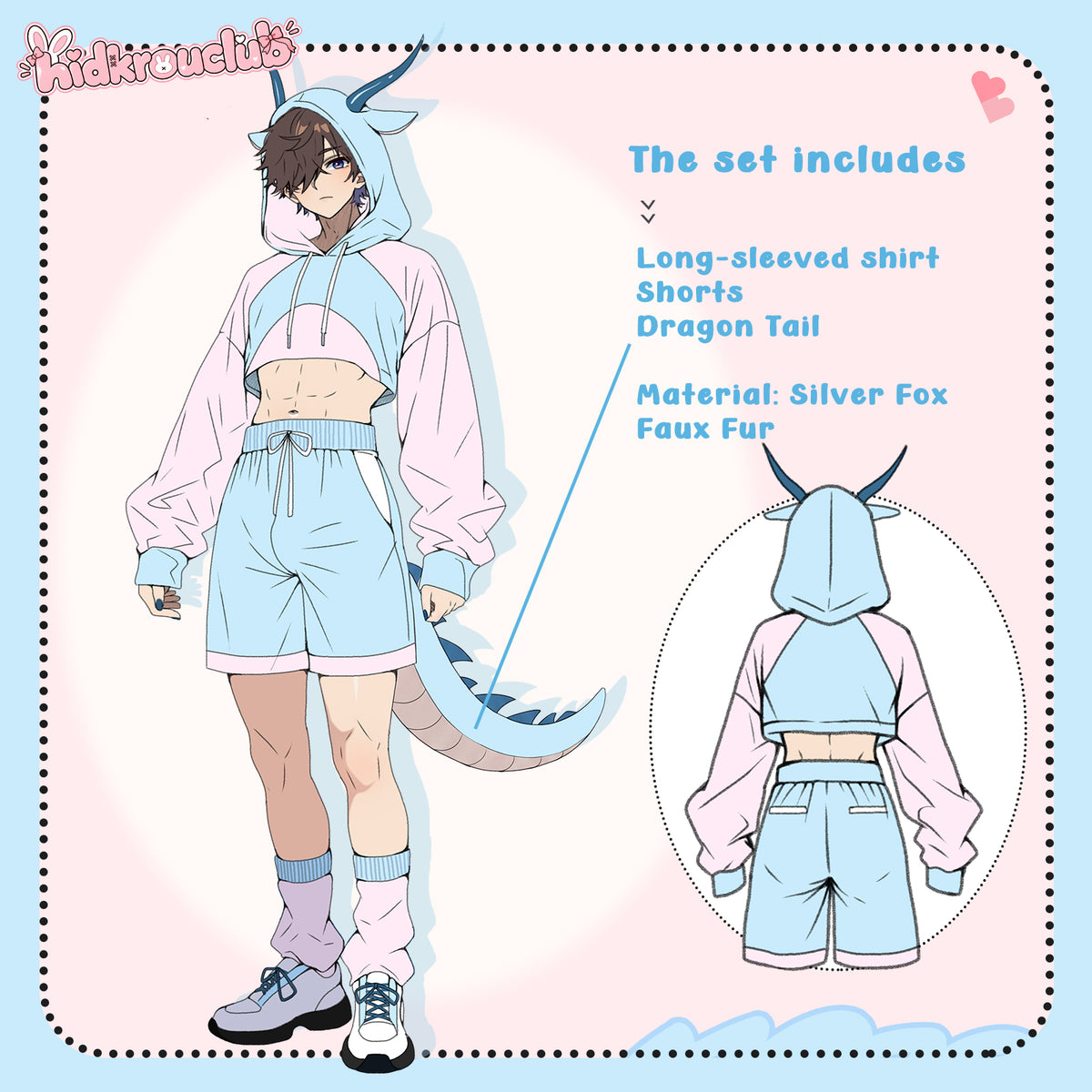 Pre-Sale Pastel Dragon set HD011