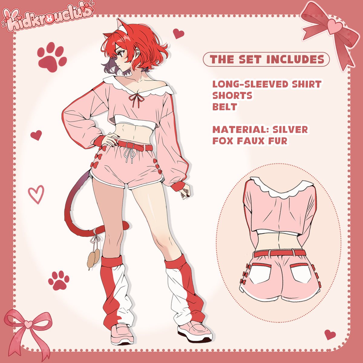 Pre-Sale  Cherry Kitten Set  HD09