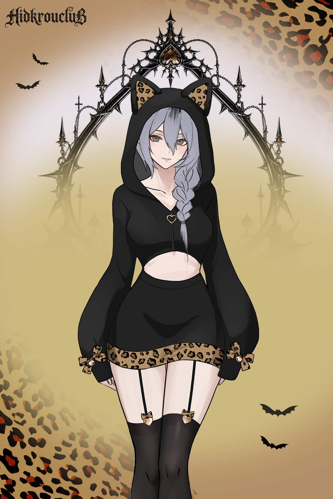 GothicLeopardPrintCat_3-PieceSet
