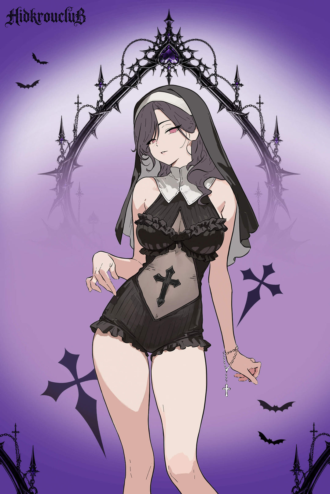 GothicNunBodysuitCostume_10