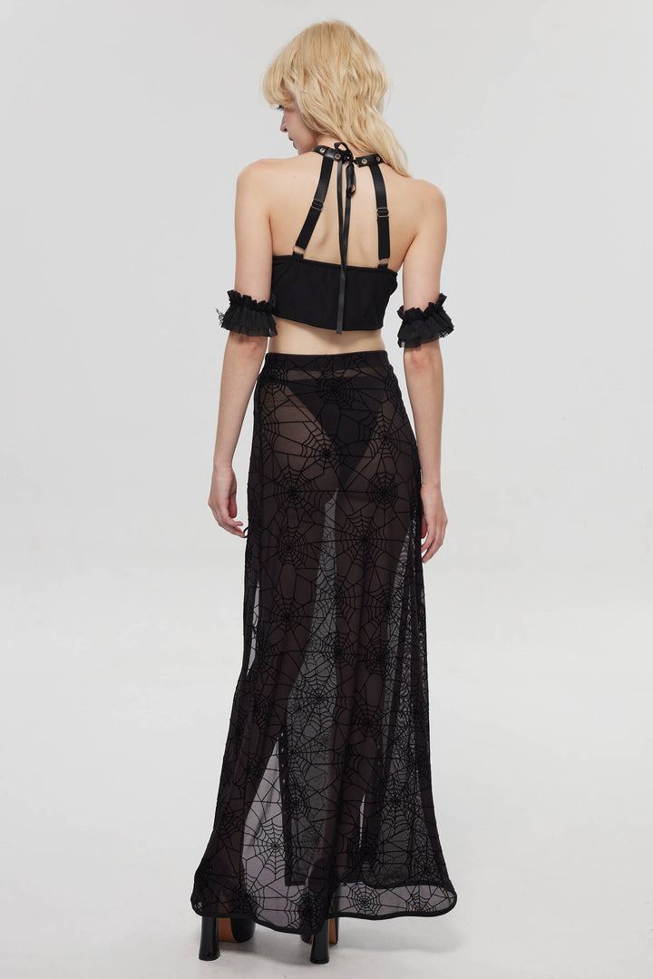 Gothic Nun Sleeveless 3-Piece Costume Set HK007